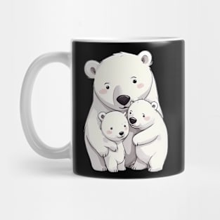 Polar Bear Family Mug